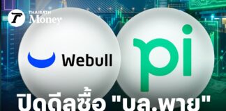 Webull ปิดดีลซื้อ “บล.พาย” ปูทางธุรกิจบริหารความมั่งคั่ง ดันเป้า AUM รวมแตะ 2 แสนล้านบาท